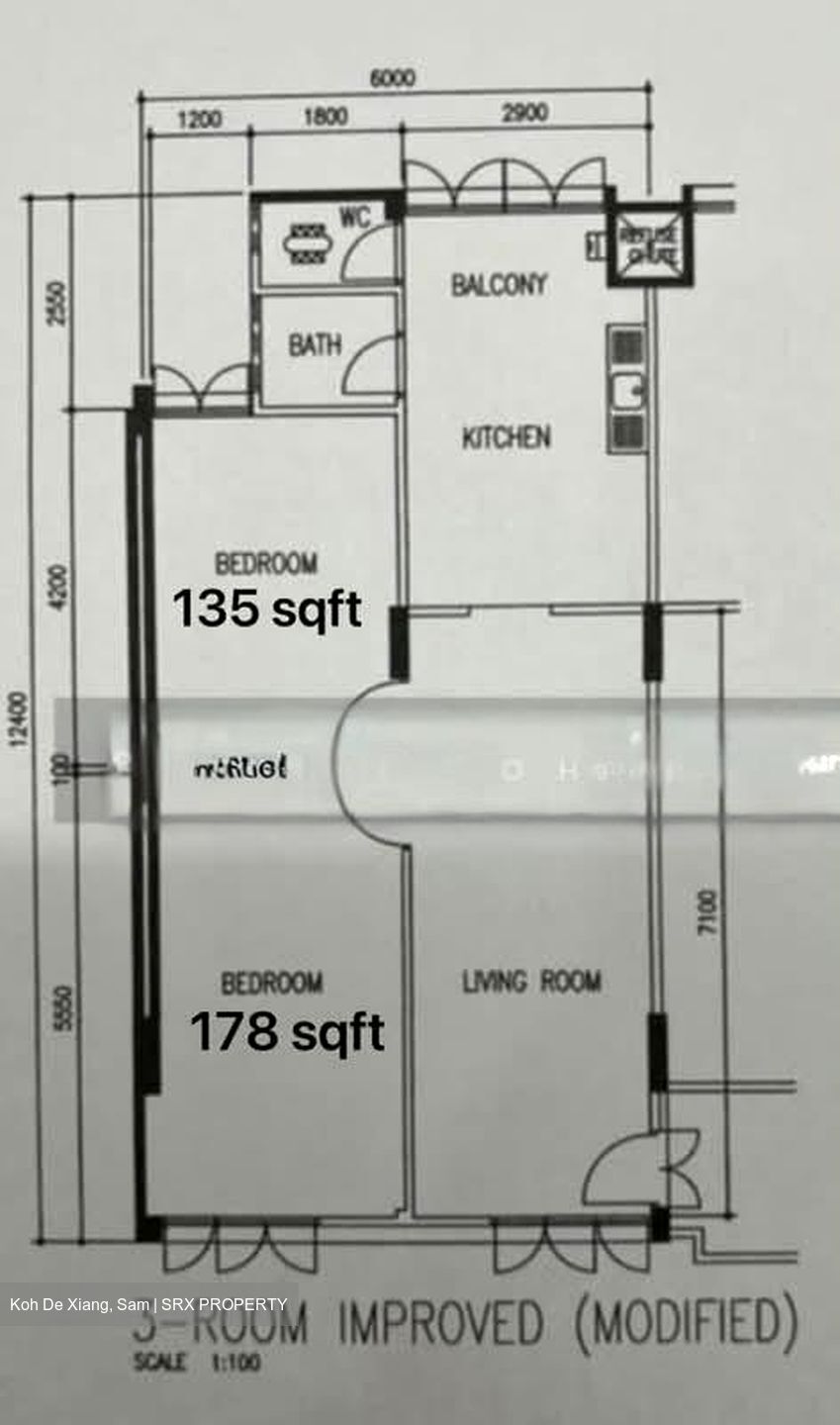Blk 804 King George's Avenue (Kallang/Whampoa), HDB 3 Rooms #603772361
